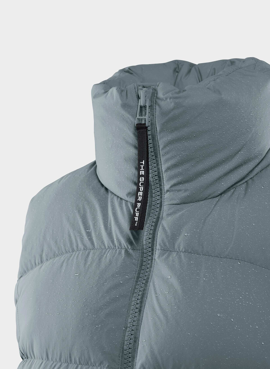 die supersnug puff weste – climatte slab blue