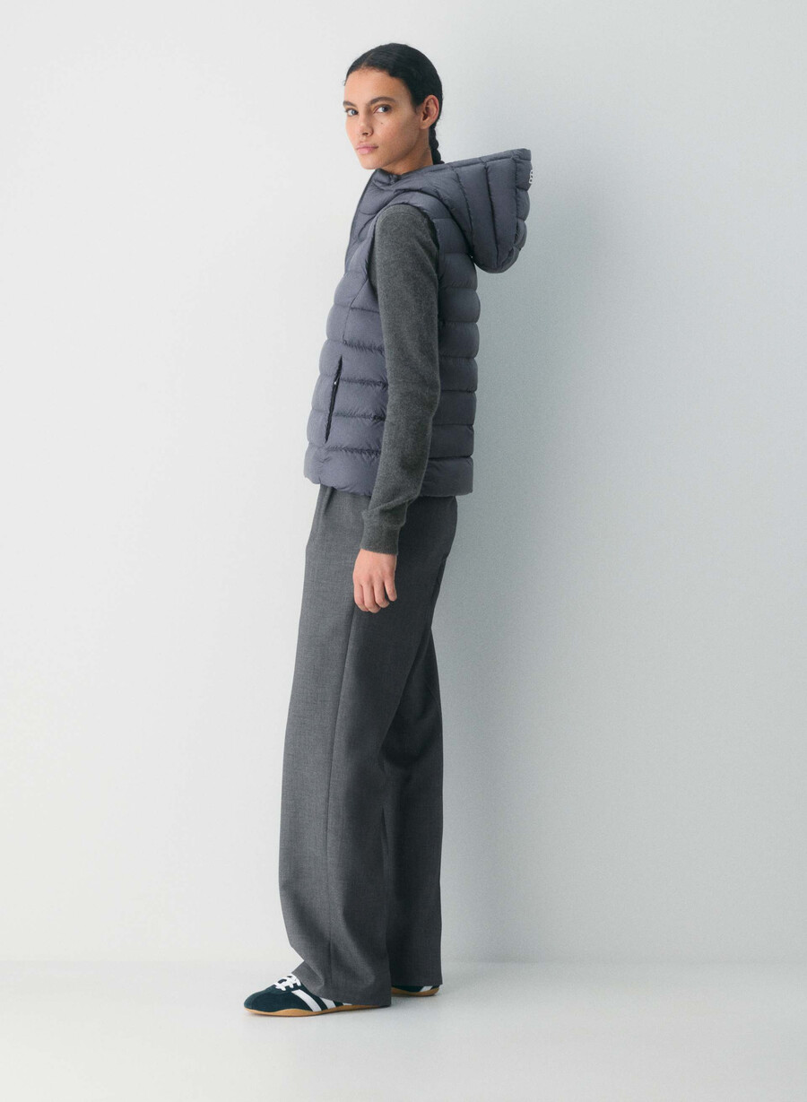 superstuff puff weste – lite shine vintage navy