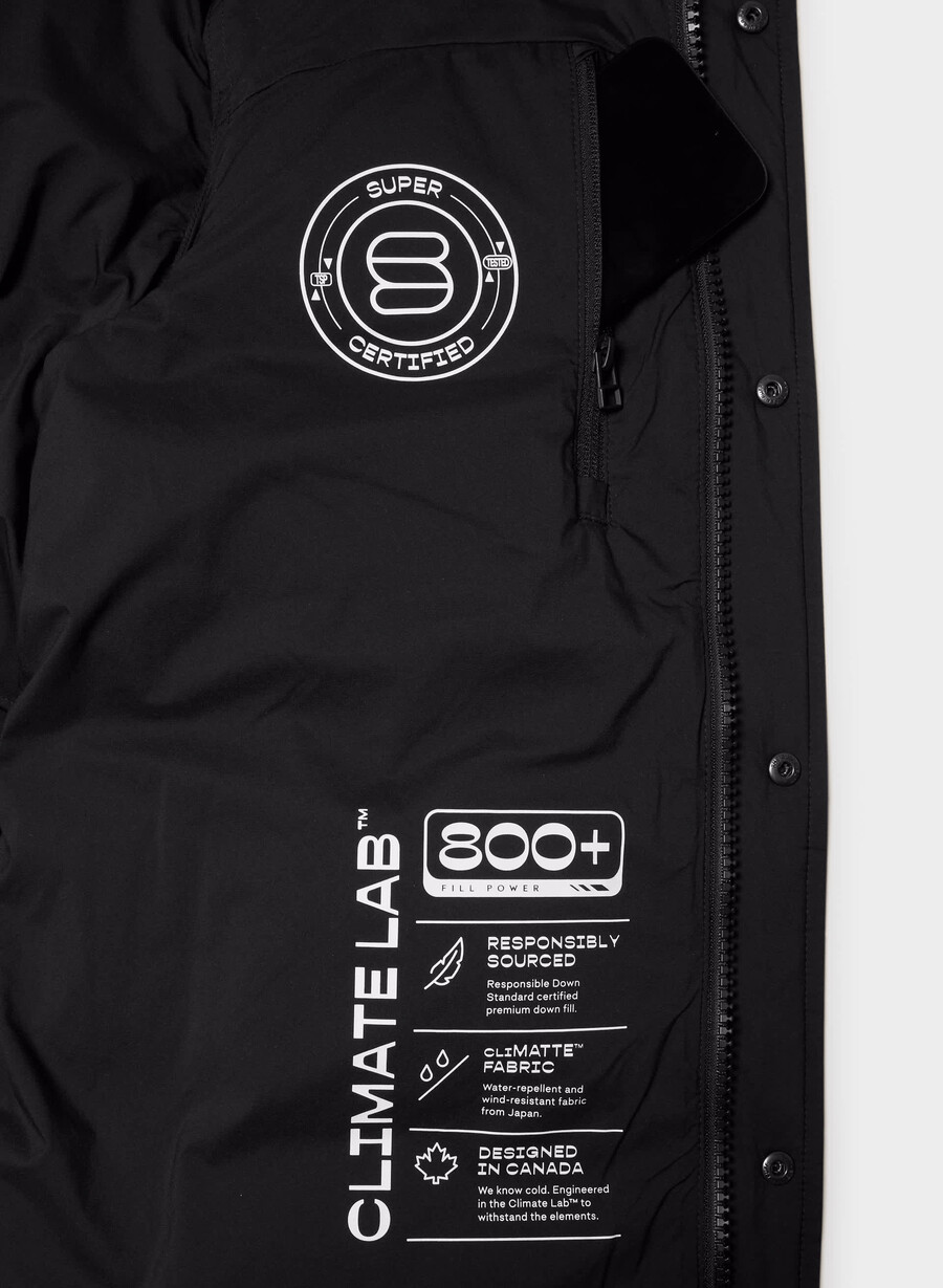 superpuff lohip weste – climatte schwarz