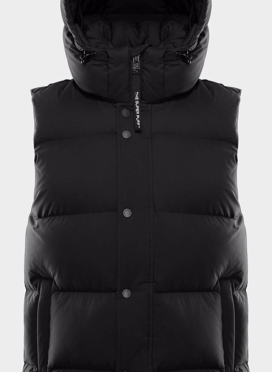 superpuff lohip weste – climatte schwarz