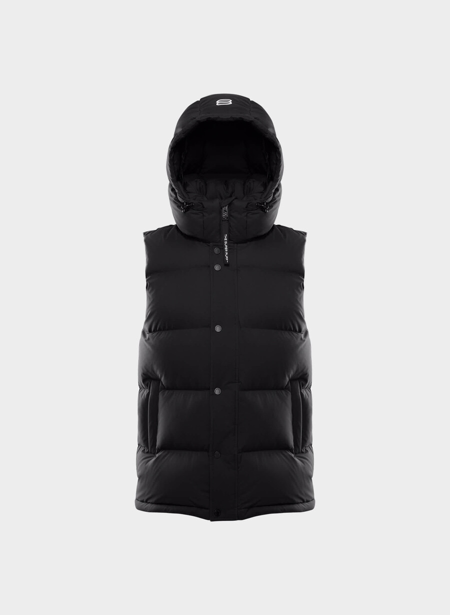 superpuff lohip weste – climatte schwarz