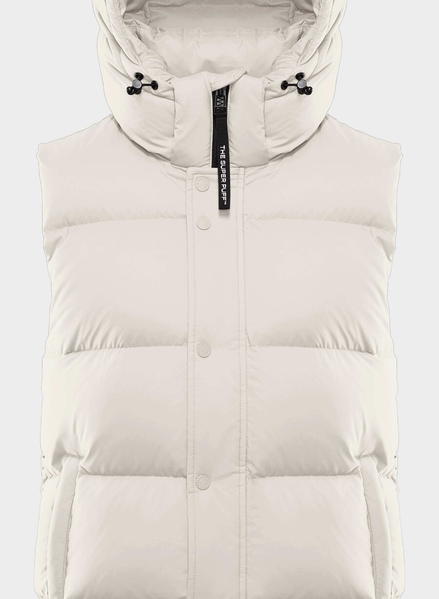 die superpuff lohip weste - climatte matte pearl