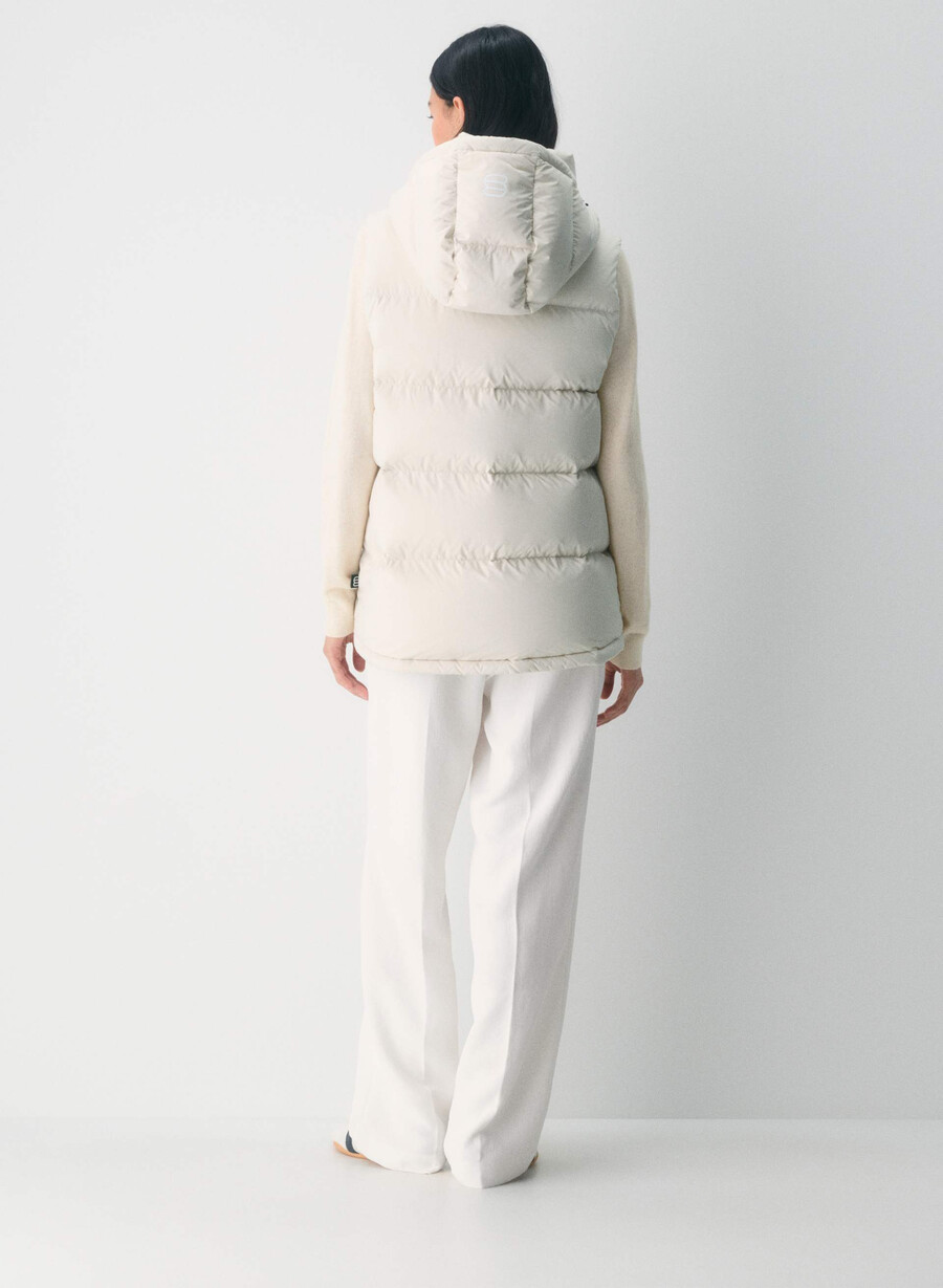 die superpuff lohip weste - climatte matte pearl