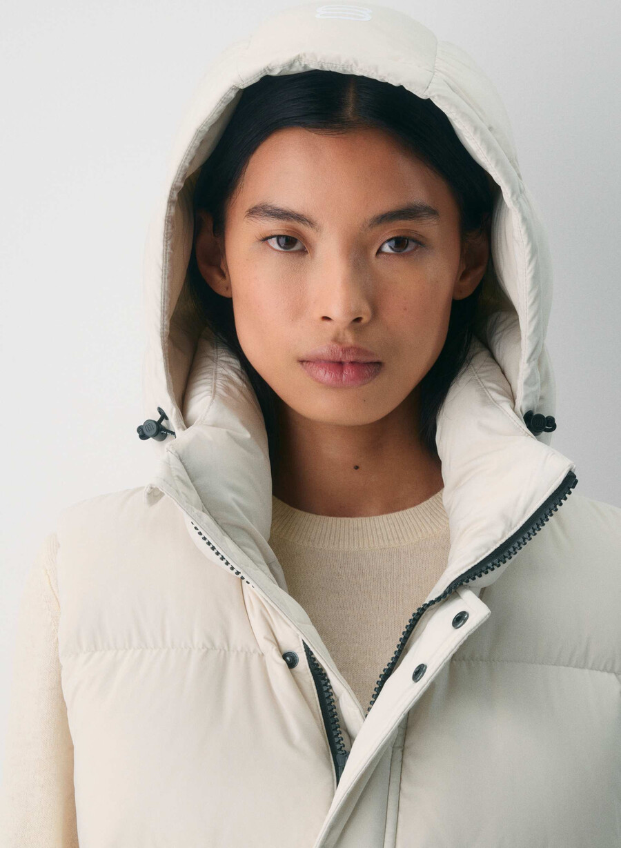 die superpuff lohip weste - climatte matte pearl