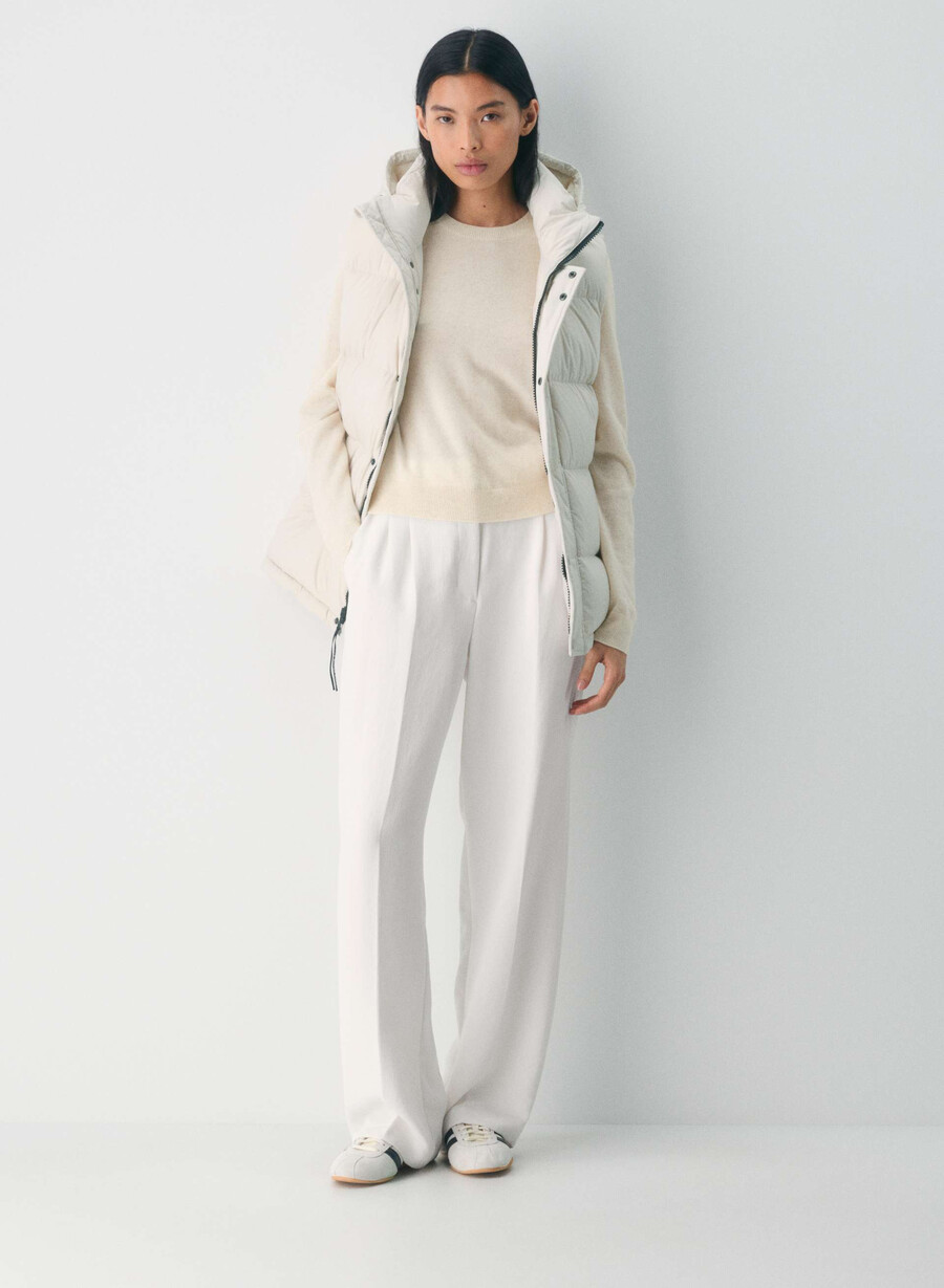 die superpuff lohip weste - climatte matte pearl