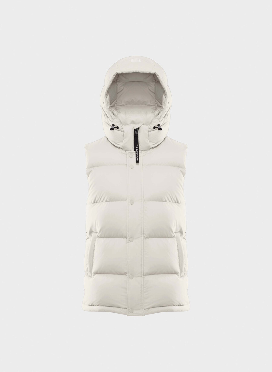 die superpuff lohip weste - climatte matte pearl