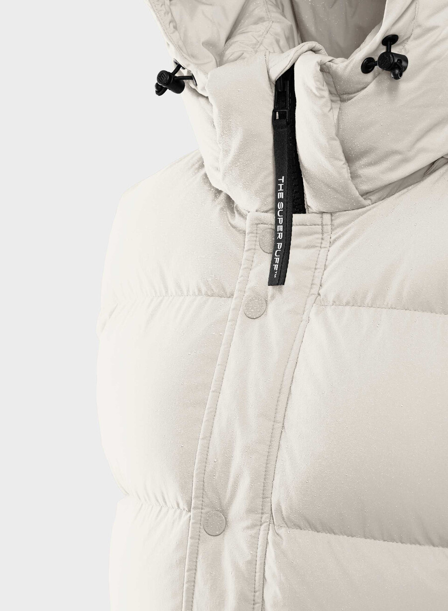 die superpuff lohip weste - climatte matte pearl