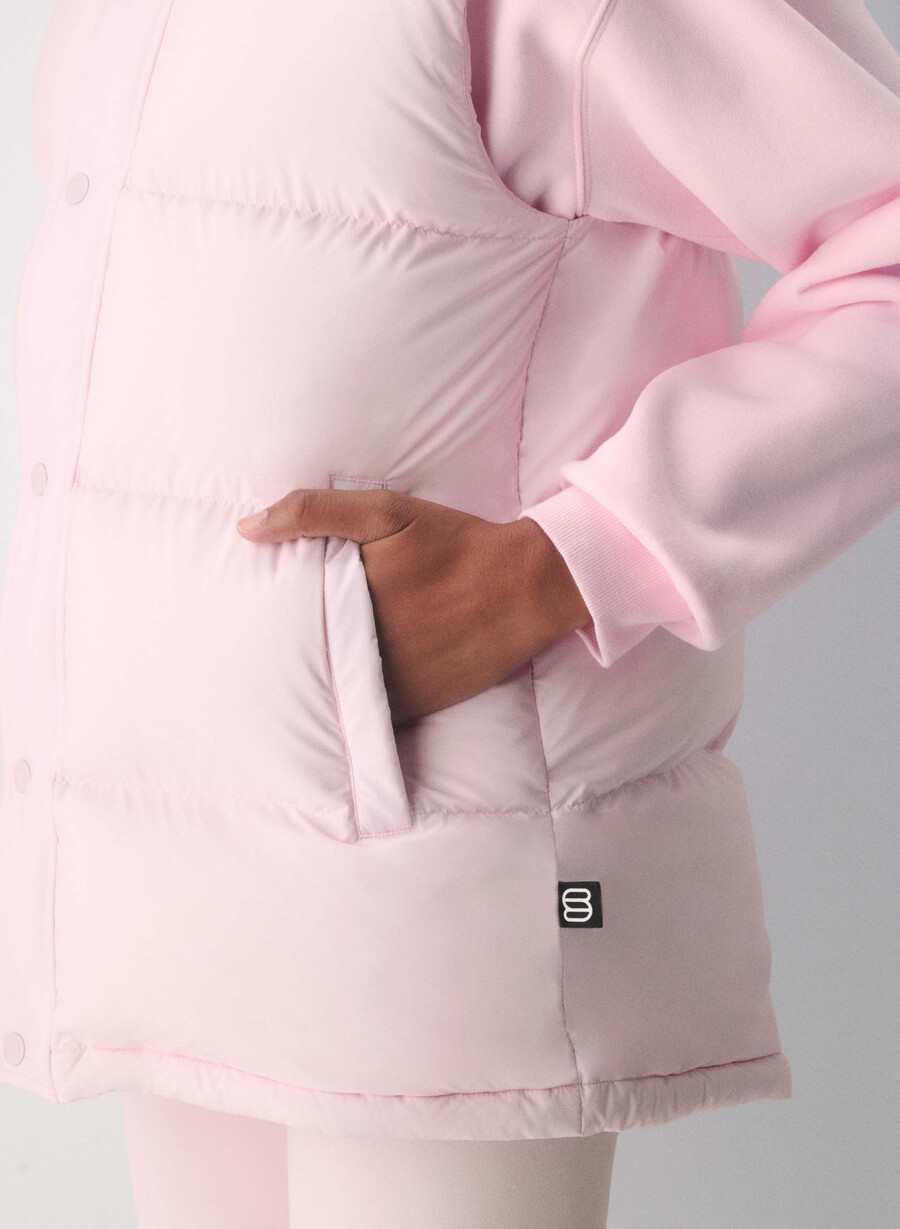 die superpuff lohip weste - climatte magnolia
