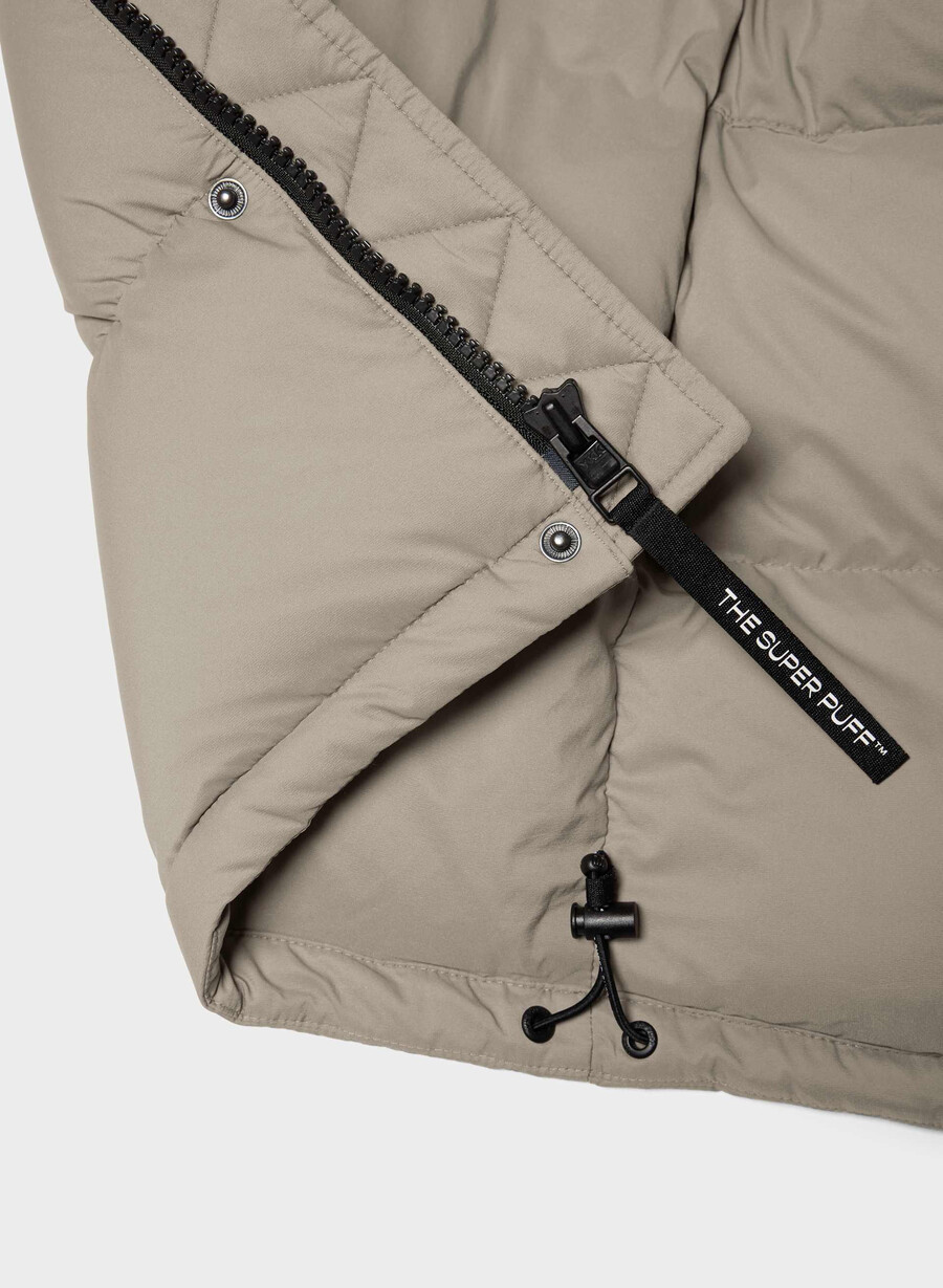 die superpuff lohip weste - climatte modern taupe