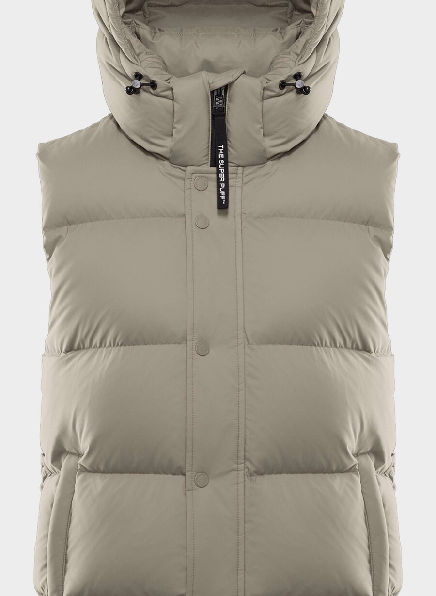 die superpuff lohip weste - climatte modern taupe