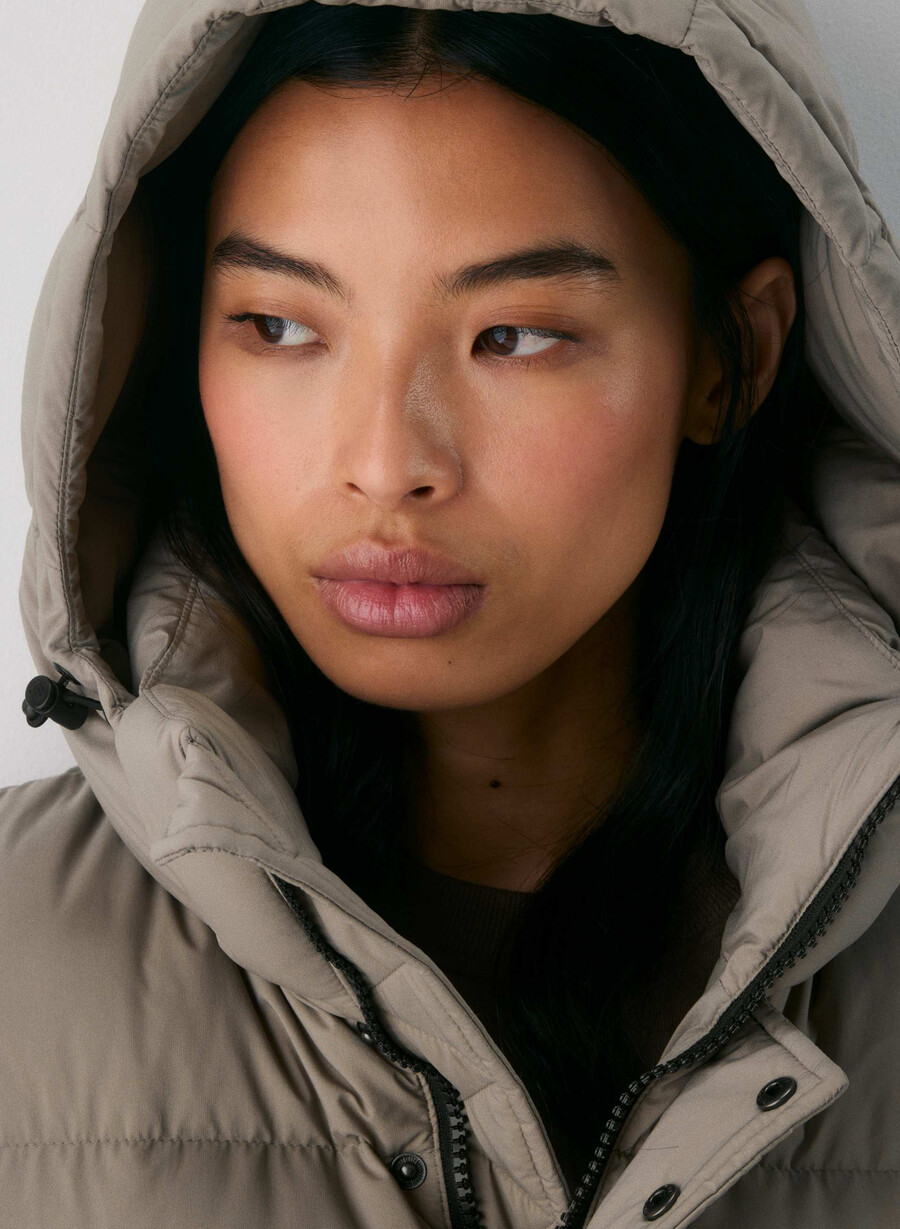 die superpuff lohip weste - climatte modern taupe