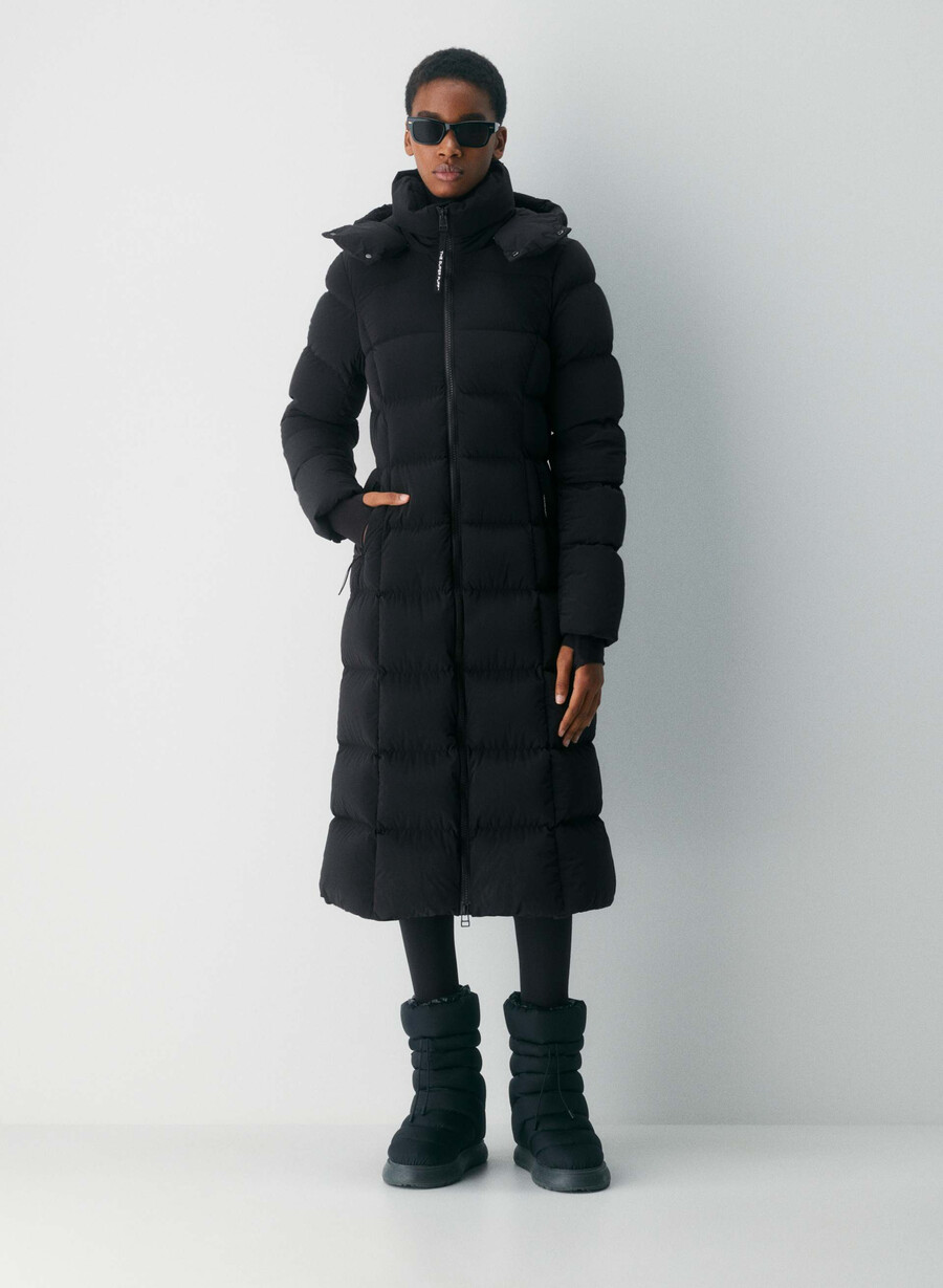 supersnug puff long - orbit stretch schwarz