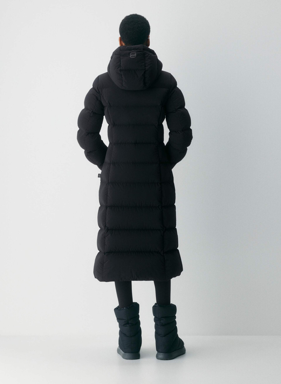 supersnug puff long - orbit stretch schwarz