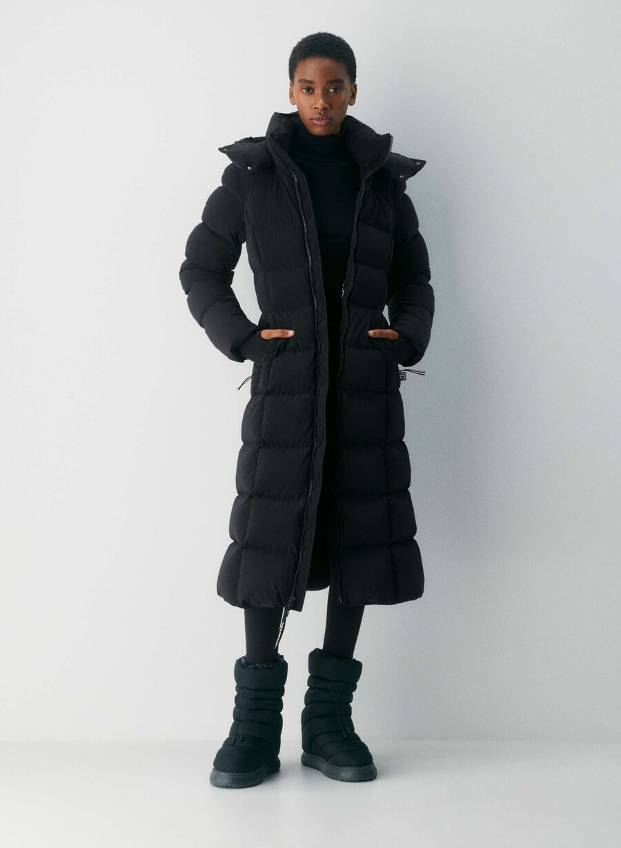 supersnug puff long - orbit stretch schwarz