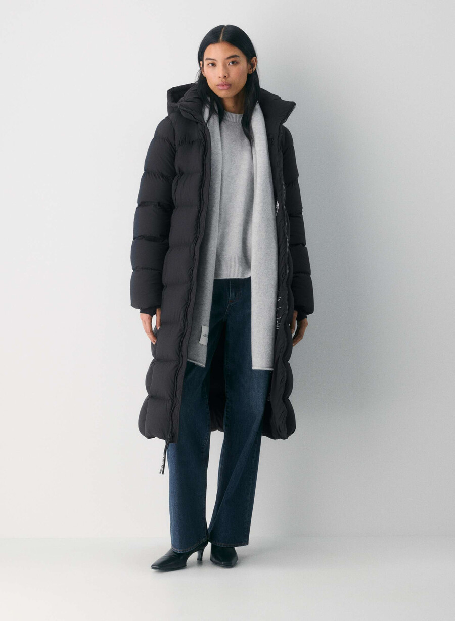supersnug puff long – climatte schwarz