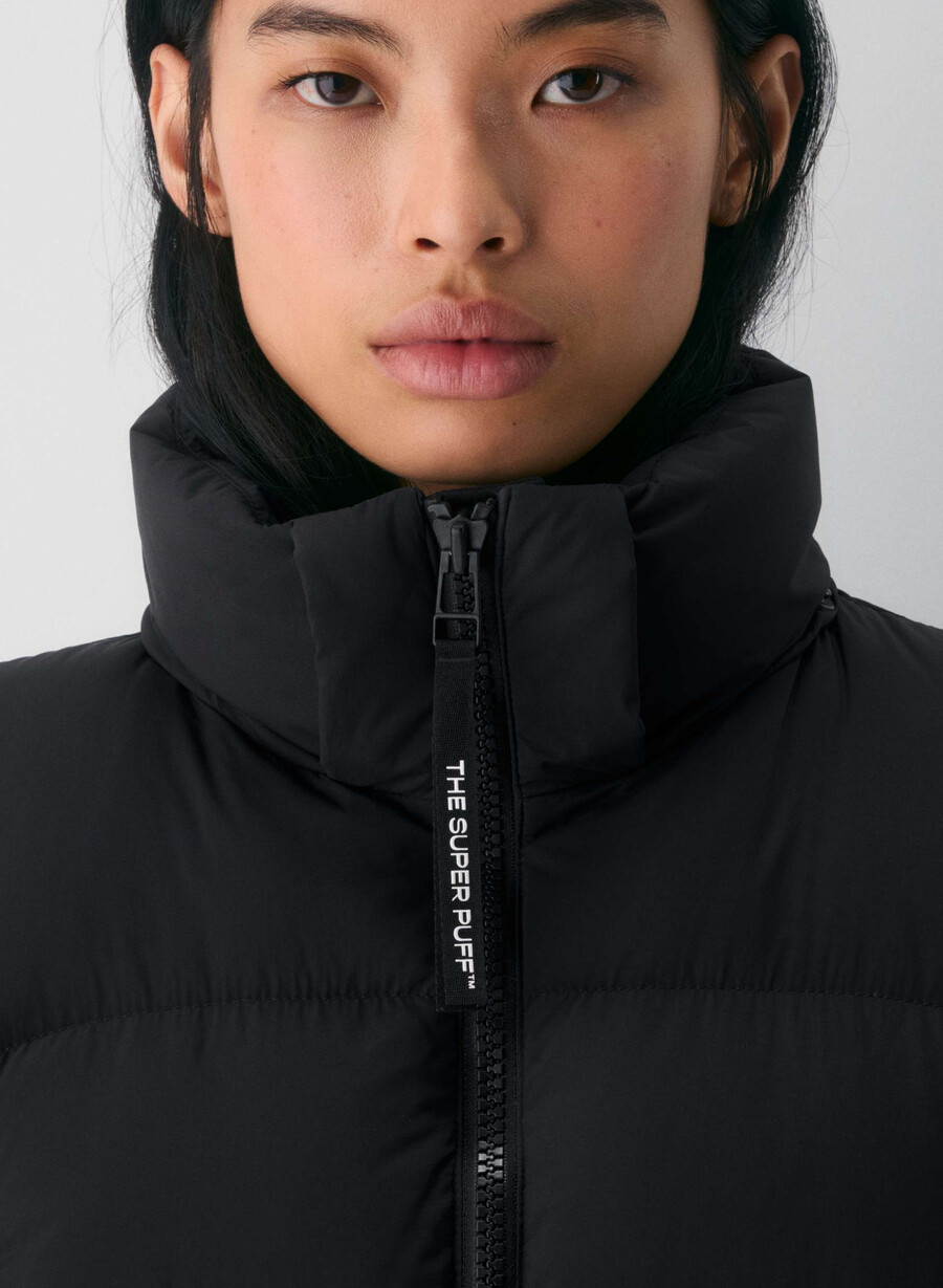 supersnug puff long – climatte schwarz