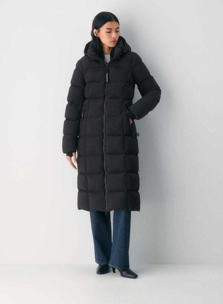 supersnug puff long – climatte schwarz