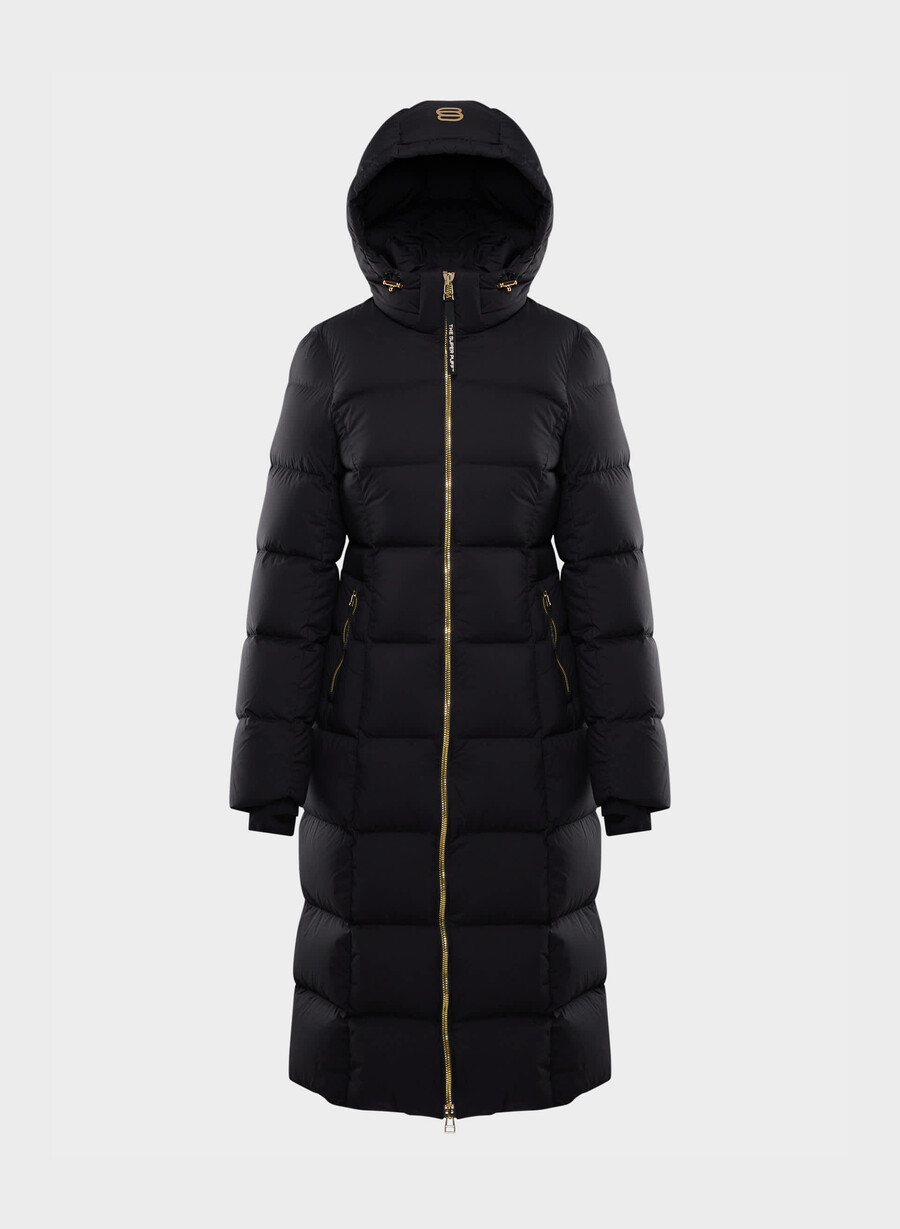 supersnug puff long – climatte schwarzglÄnzendes gold
