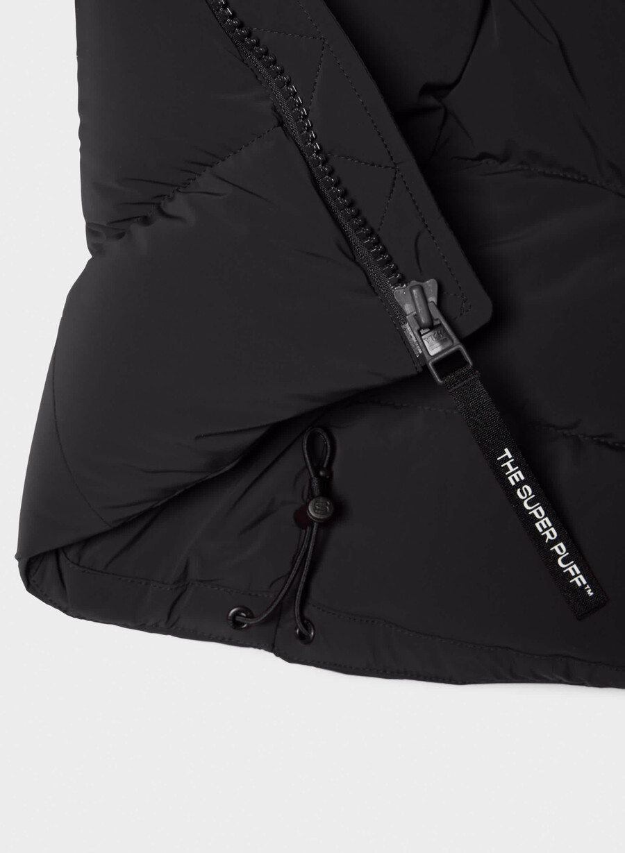 der supersnug puff - orbit stretch schwarz