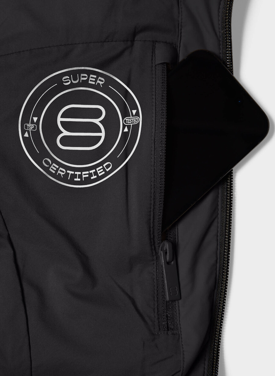 der supersnug puff₂o - rainstop schwarz
