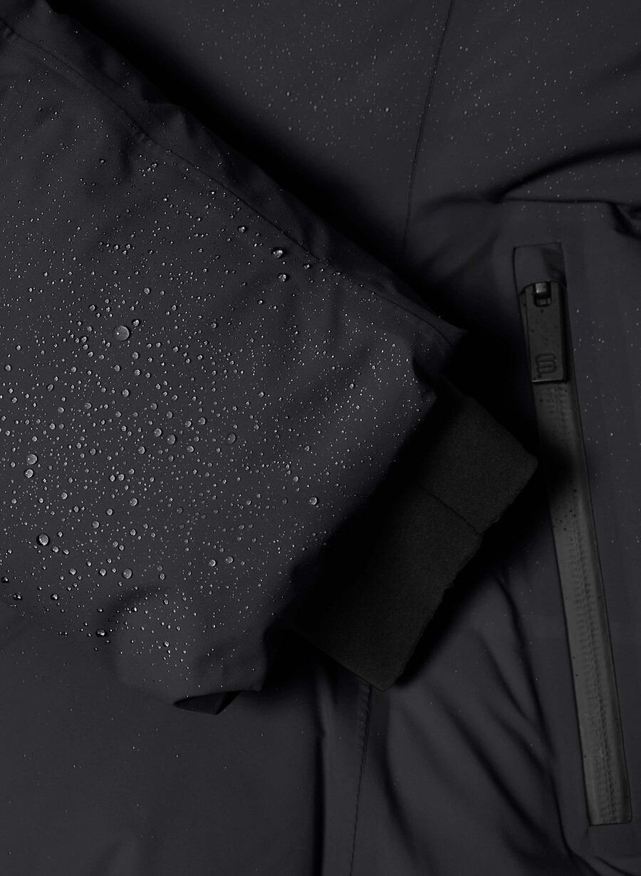 der supersnug puff₂o - rainstop schwarz