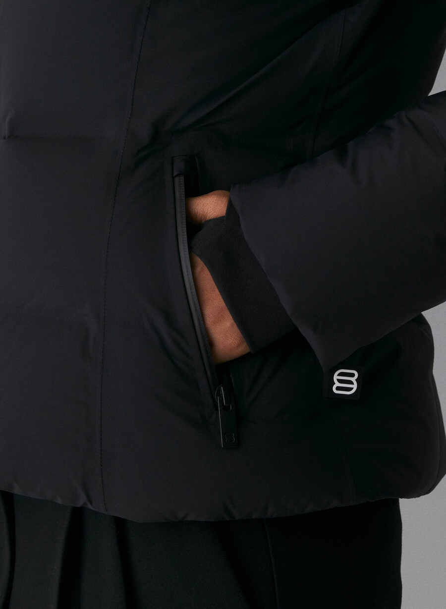 der supersnug puff₂o - rainstop schwarz