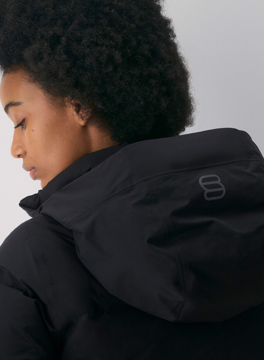 der supersnug puff₂o - rainstop schwarz