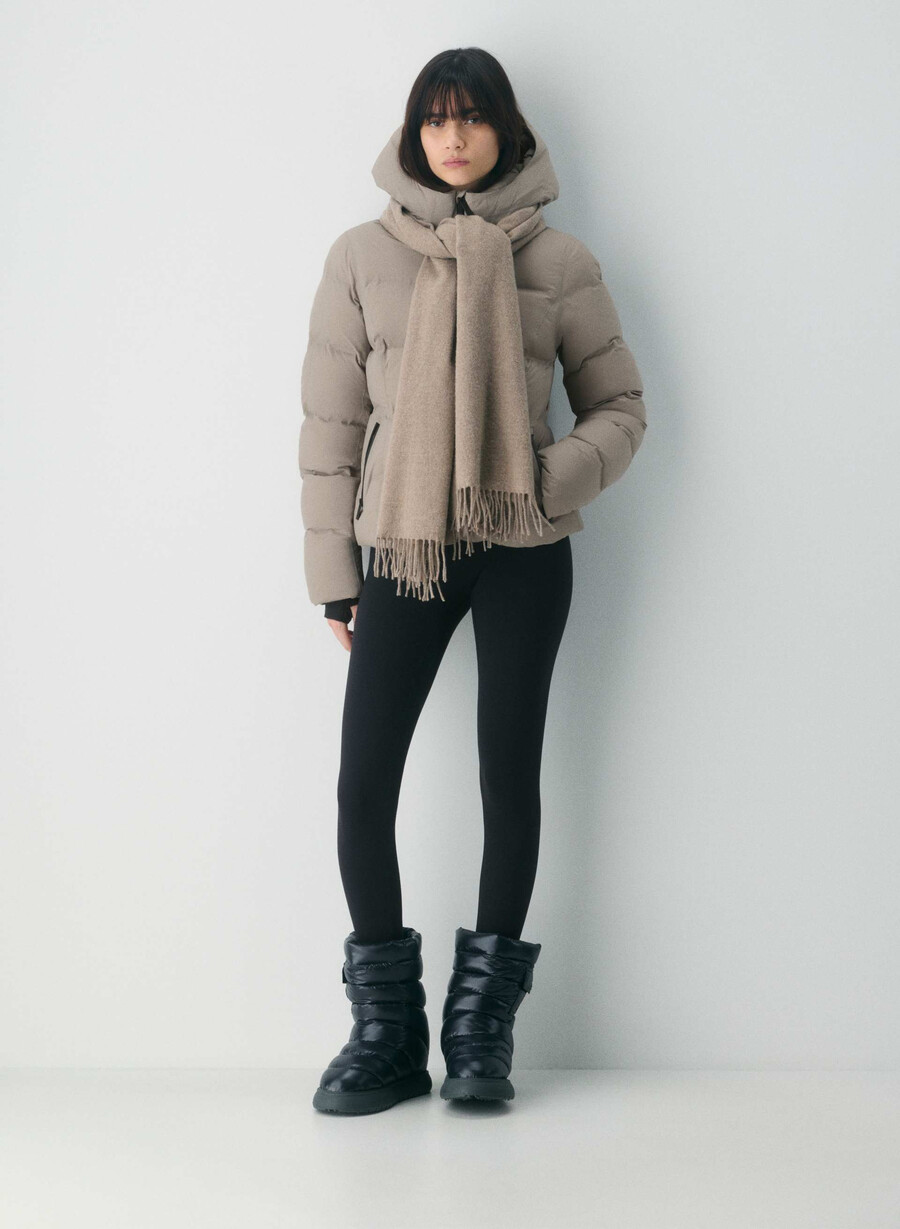 der supersnug puff₂o - rainstop modern taupe