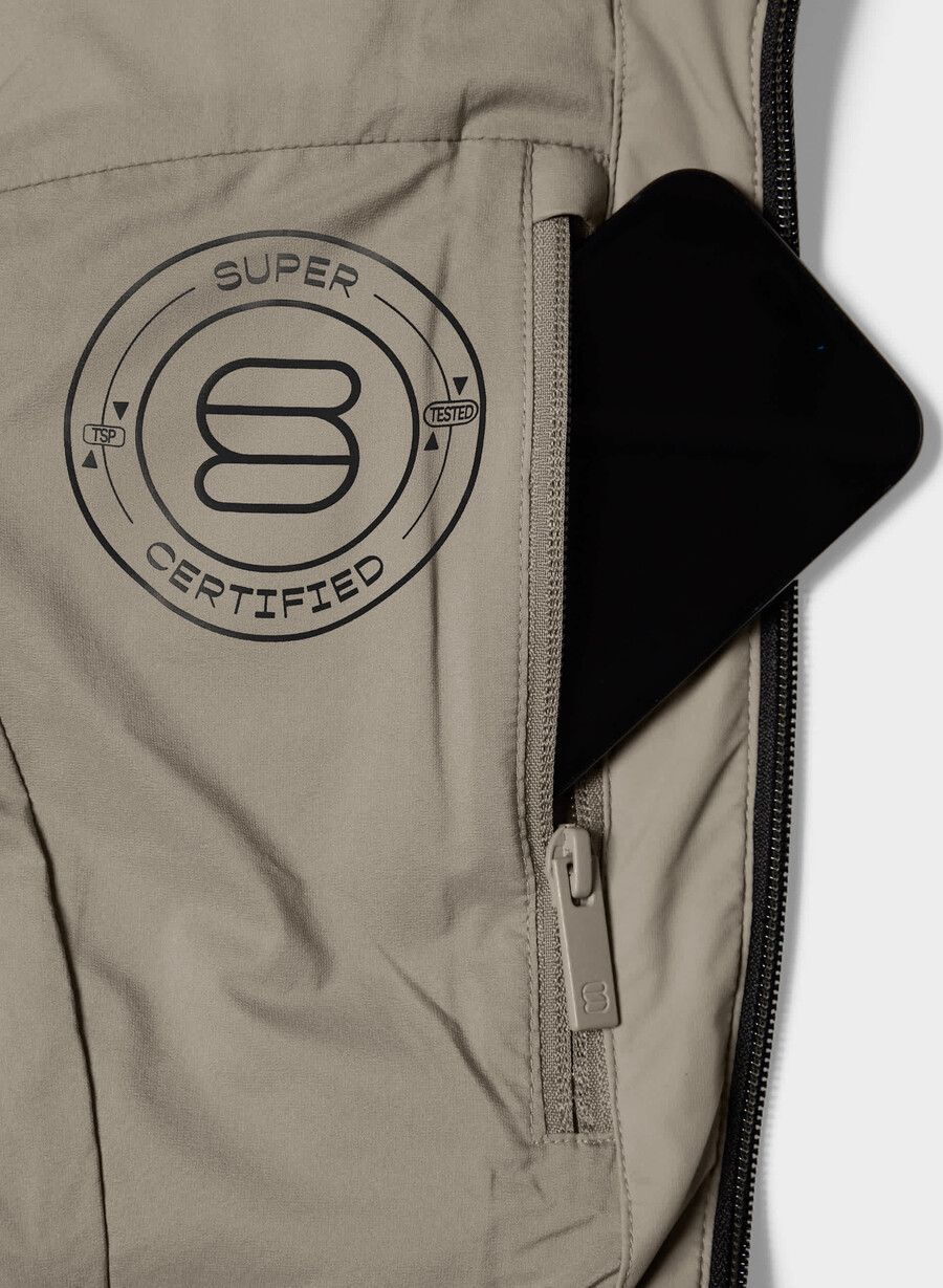 der supersnug puff₂o - rainstop modern taupe