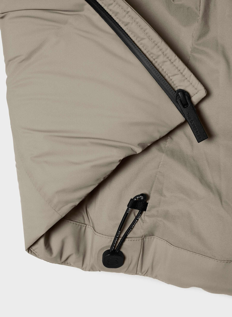 der supersnug puff₂o - rainstop modern taupe