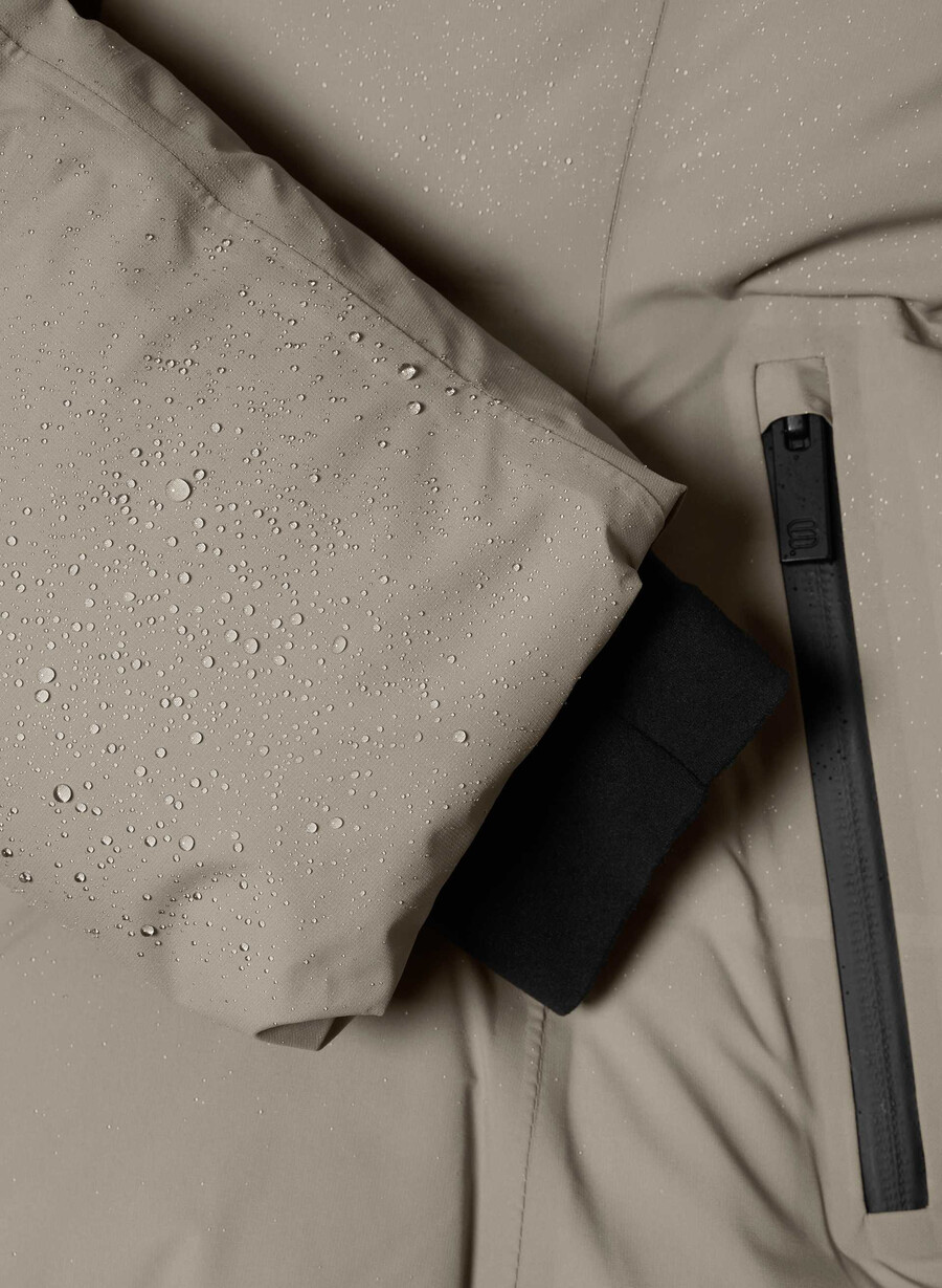 der supersnug puff₂o - rainstop modern taupe