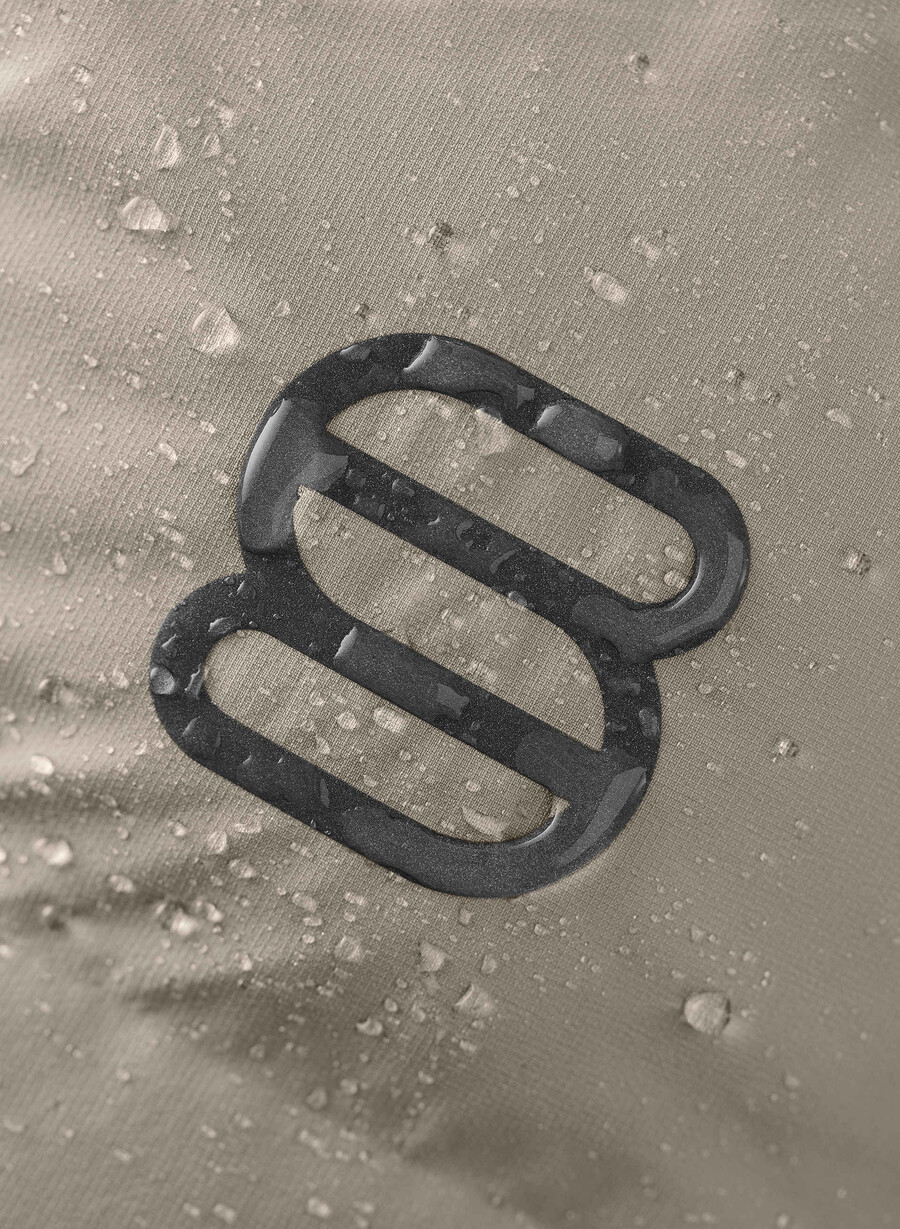 der supersnug puff₂o - rainstop modern taupe