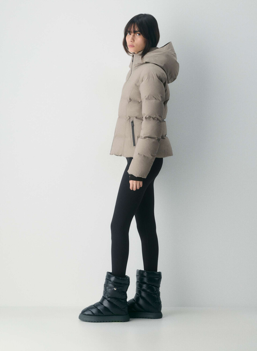 der supersnug puff₂o - rainstop modern taupe