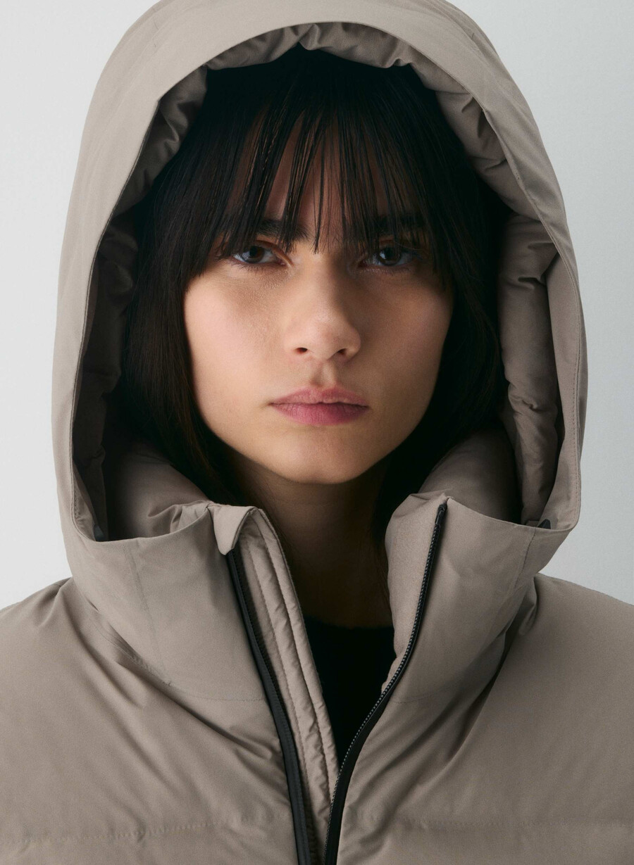 der supersnug puff₂o - rainstop modern taupe