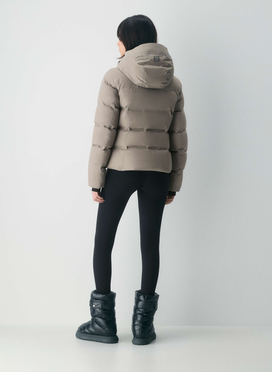 der supersnug puff₂o - rainstop modern taupe