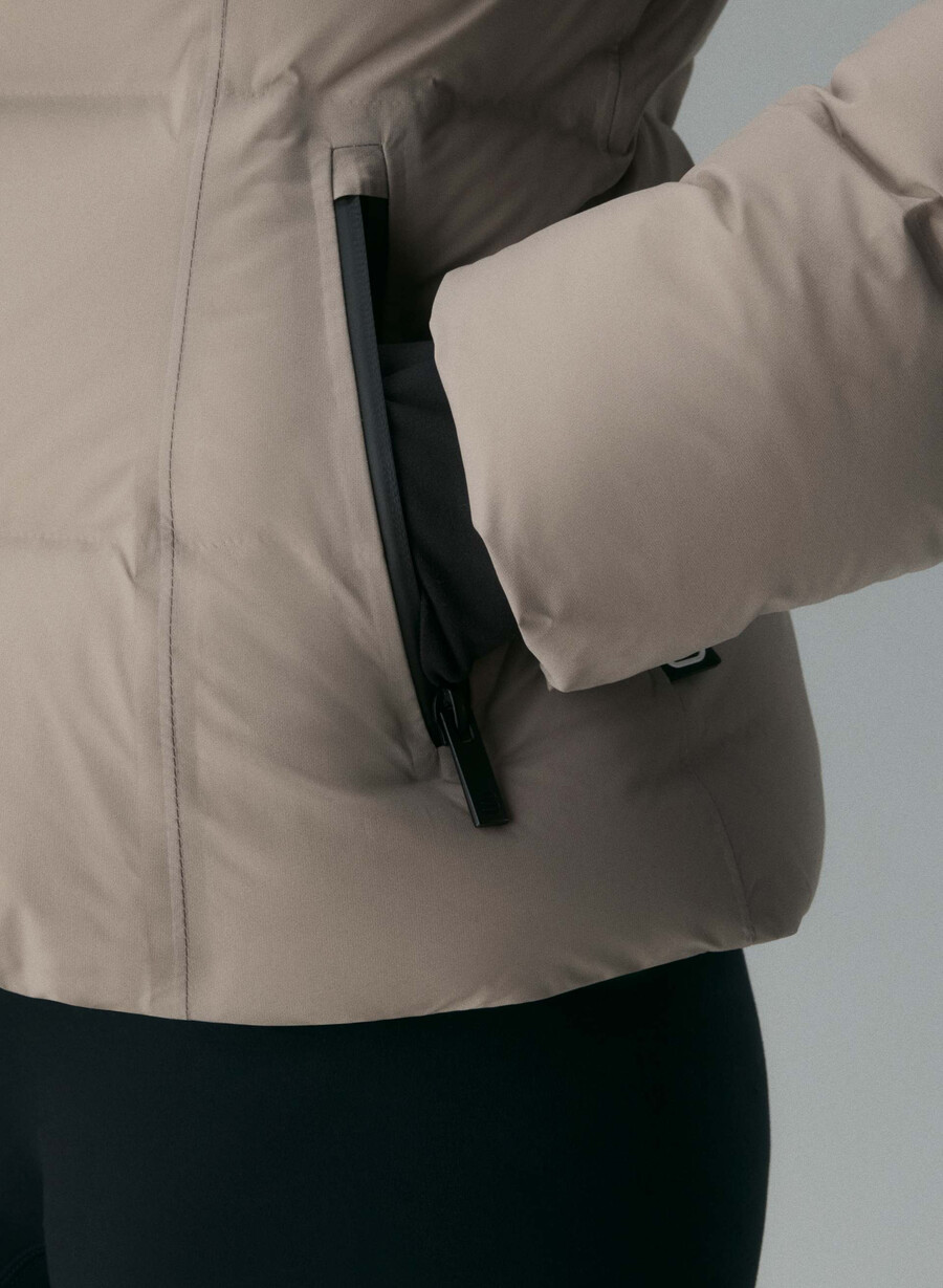 der supersnug puff₂o - rainstop modern taupe