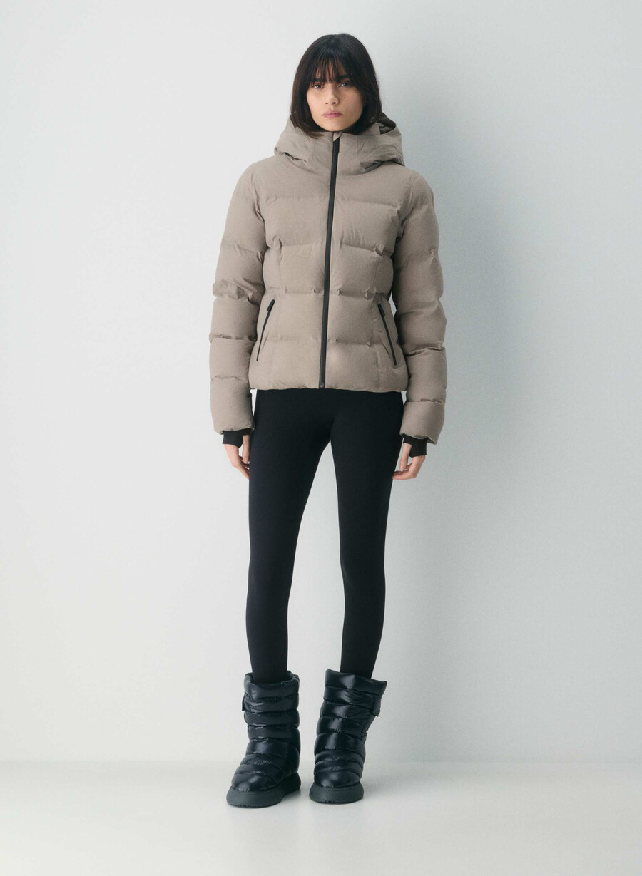 der supersnug puff₂o - rainstop modern taupe