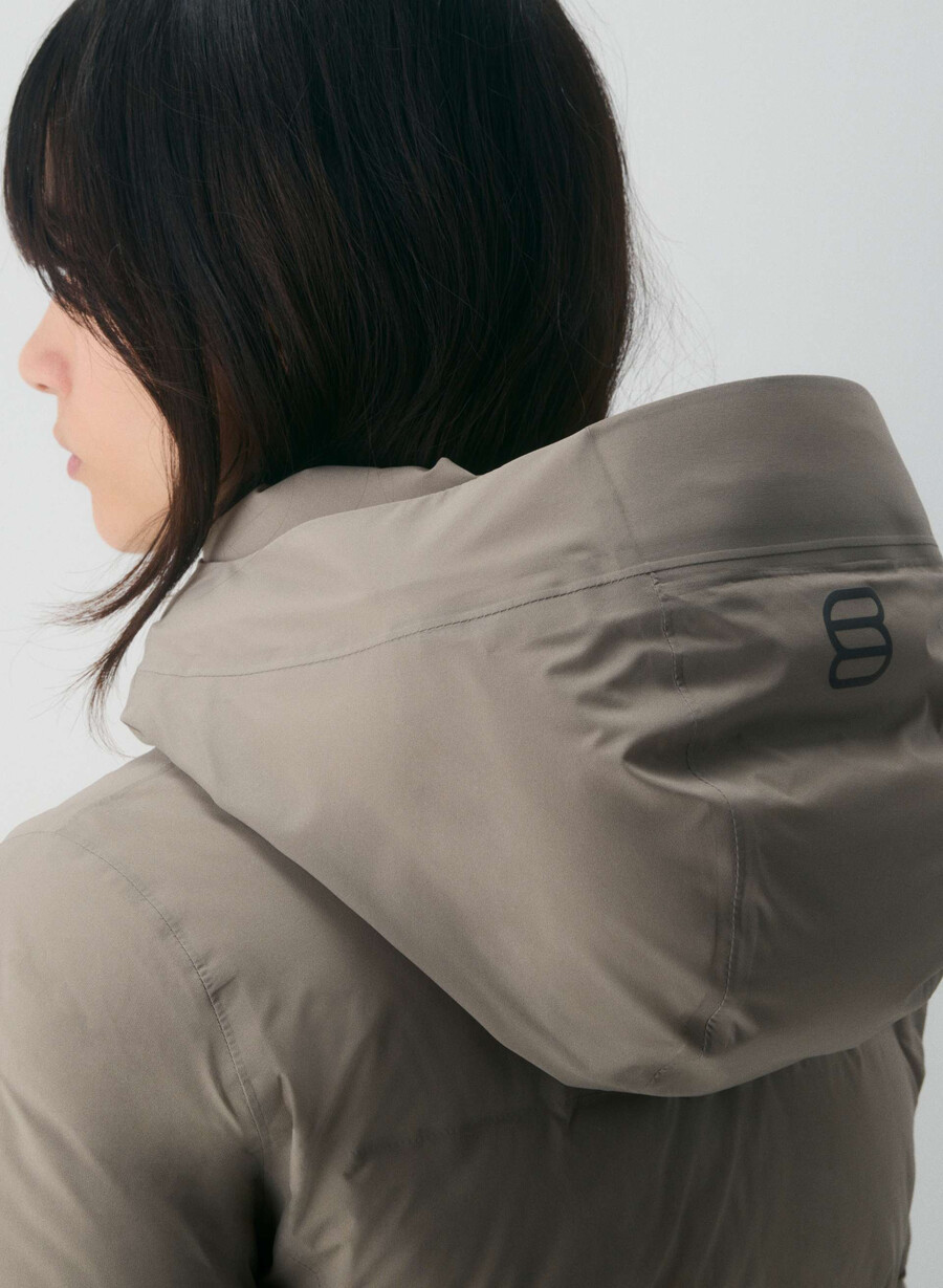 der supersnug puff₂o - rainstop modern taupe