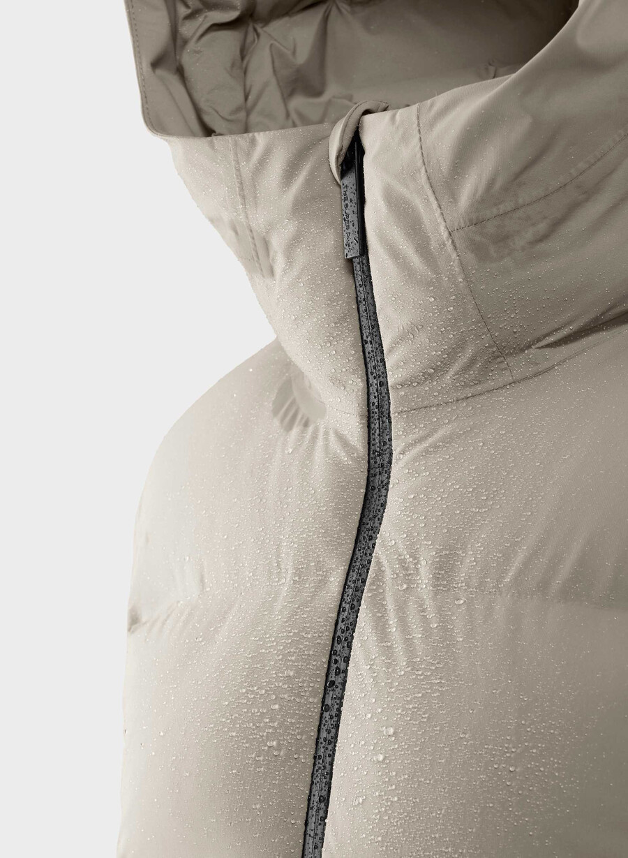 der supersnug puff₂o - rainstop modern taupe