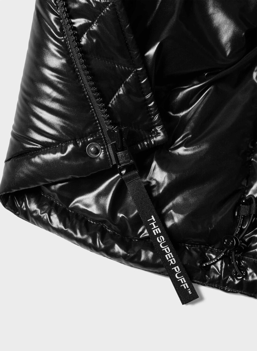 superpuff xtrashorty – hochglanz schwarz