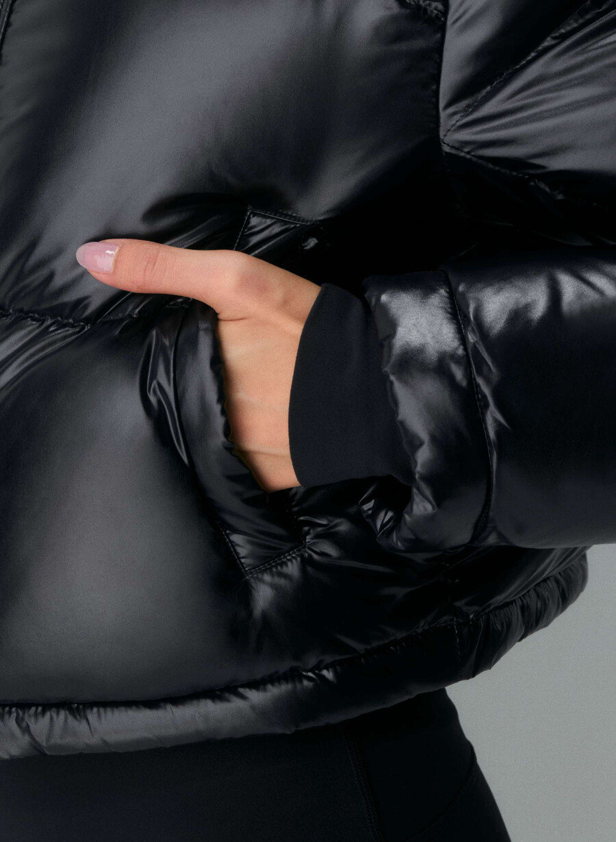 superpuff xtrashorty – hochglanz schwarz