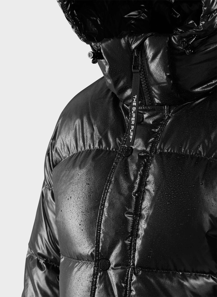 superpuff xtrashorty – hochglanz schwarz