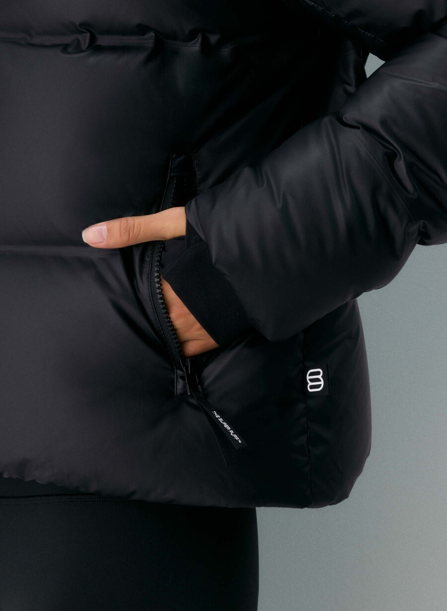 der super powder puff shorty - powderdri schwarz